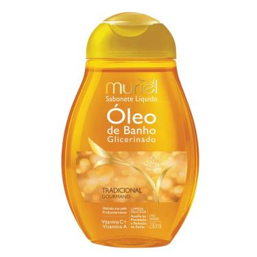 Imagem de Sabonete Líquido Óleo de Banho Glicerinado Muriel Tradicional Gourmand 230ml