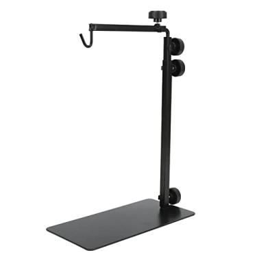 Imagem de Acouto Suporte para Lâmpada de Réptil Anfíbios, Lagartos, Tartarugas, Cobras - Suporte para Lâmpada de Metal Estável Com Design de Slot para Cartão, Fácil Instalação e Armazenamento, Aquecimento de