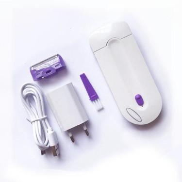 Imagem de Depilador Eletrico Facial Intimo Maquina De Depilação Pelos - Depilado