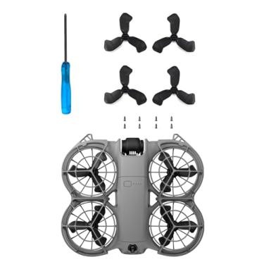 Imagem de 4Pcs Propellers for DJI Neo 2 – PC Replacement Propeller Blades, Lightweight Quiet Low-Noise Design, Durable Flexible Drone Spare Parts,Black