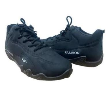 Imagem de Tênis Masculino Confortável Calce Fácil Esportivo Cano médio LTX-Masculino