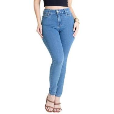 Imagem de Calça Jeans Sawary Levanta Bumbum - 280643 - Azul medio 46-Feminino