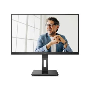 Imagem de Monitor AOC 22P2UM 21.5", Full HD, 75Hz, Base Ajustável, AdaptiveSync, HDMI, Display Port e VGA, Preto