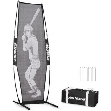 Imagem de AOLIGEIJS Taco de beisebol softball, alvo de arremesso, auxílio de arremesso para maior precisão