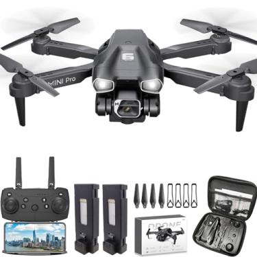 Imagem de MOCVOO Drone Com Câmera Para Adultos, Mini Drones Fpv Hd 1080P Para Crianças Iniciantes, Brinquedos Quadricópteros Rc Dobráveis Para Meninos E Meninas Com Retenção De Altitude, Flip 3D, 3 Velocidade