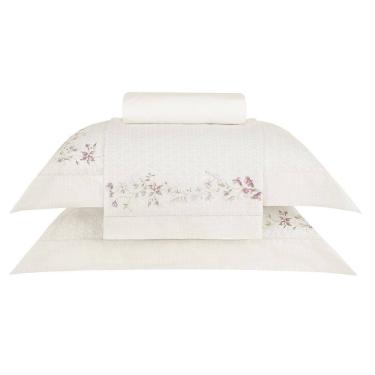 Imagem de Jogo Cama Queen Buddemeyer 200 Fios Gran Percalle Manila