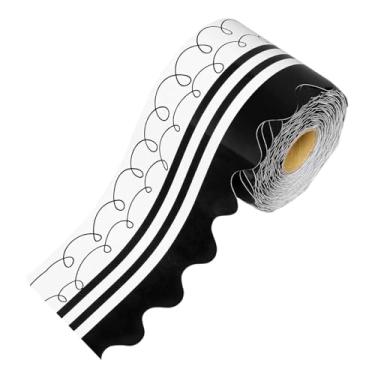 Imagem de Baoblaze Bordas para Quadro de Avisos, Decoração de Quadro Negro para Sala de Aula, Adesivos Decorativos Leves para Paredes, Ideais para Lojas, Salas de Aula e