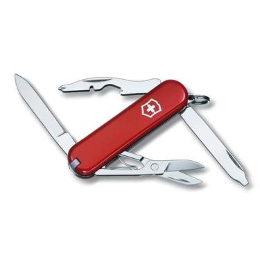 Imagem de Mini Canivete Suíço Rambler Victorinox Vermelho 10 funções Original 0.