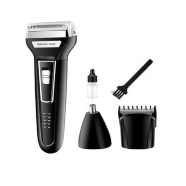 Imagem de Maquina De Cortar Cabelo Barbeador Aparador 3 em 1 Eletrico - Beleza