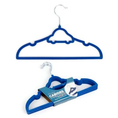 Imagem de CABIDE INF.VELUDO PLAST/METAL 5PCS 33CM