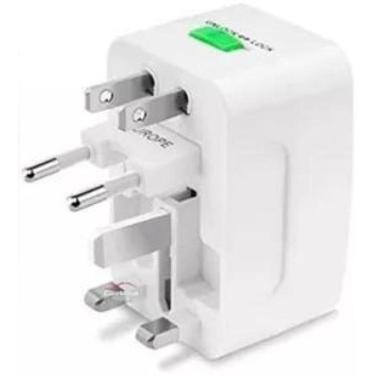 Imagem de 3 Adaptadores Tomada Europeu Universal Argentina México Eua