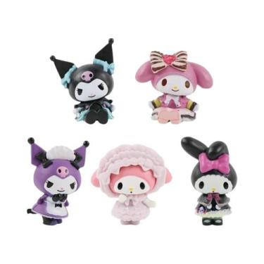 Imagem de Conjunto De Brinquedos Em Caixa Surpresa Da Série Pijamas Kawaii 6 Peç