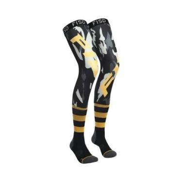 Imagem de Meia De Compressão Para Joelho De Motocicleta, Meia De Proteção Para M