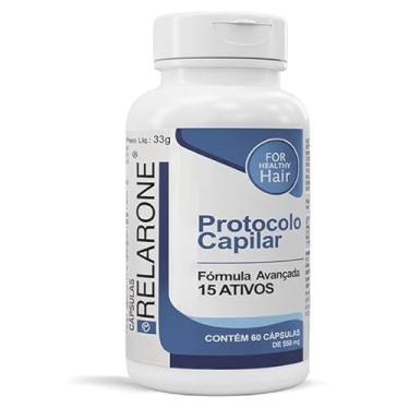 Imagem de Relarone Protocolo Capilar Vitaminas para Cabelos 60 cápsulas
