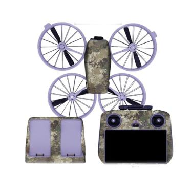 Imagem de Adesivos para DJI Flip, decalque de película de drone, conjunto de adesivos, película protetora antiarranhões para DJI Flip (5)