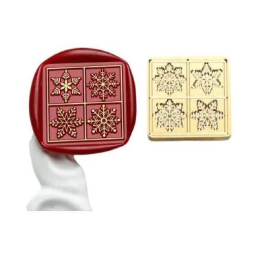 Imagem de Selos De Cera De Cobre Para Inverno Para Envelope, Cartão De Saudação,