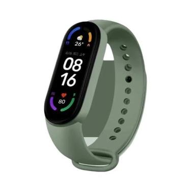 Imagem de Pulseira De Silicone Para Xiaomi Mi Band 4 5 6 7 Relógio Esportivo Mib