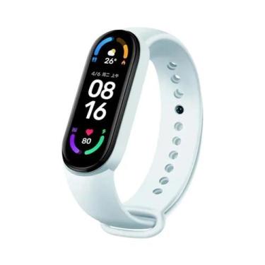Imagem de Pulseira De Silicone Para Xiaomi Mi Band 4 5 6 7 Relógio Esportivo Mib
