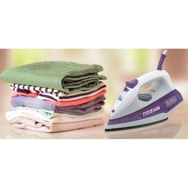 Imagem de Ferro De Passar Roupa Black Decker 127v Fx1000