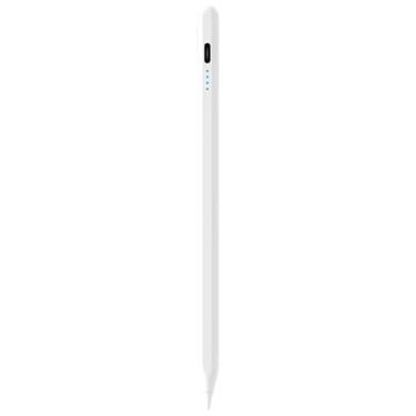Imagem de Caneta Stylus universal para telas sensíveis ao toque, compatível com Samsung Galaxy Tab A9/A8/A7, iPad, iPhone, Android/iOS/Windows, caneta capacitiva para desenho e anotações (branca)