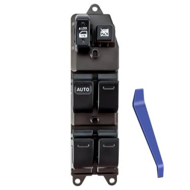 Imagem de Interruptor de janela Master Power com 14 pinos compatíveis com Toyota Camry 2002-2006, Corolla/Matrix 2003-2008, Siena 2004-2009, Tacoma 2005-2007, Scion xA xB 84820AA070 2004-2006