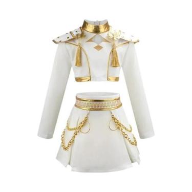 Imagem de Fantasia De Cosplay De Anime KPop Para Crianças, Conjunto De Uniforme 