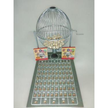 Imagem de Jogo BINGO Globo N3 Cromado + 200 cartelas