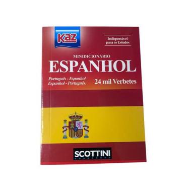 Imagem de Mini Dicionário Escolar Espanhol Scottini