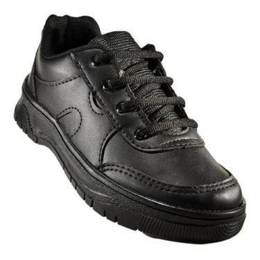 Imagem de Tênis Escolar Infantil Unissex Bafafá 550, Preto, 35