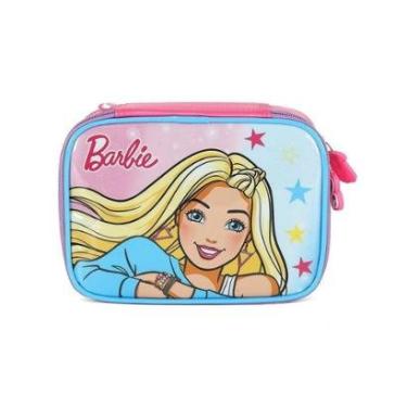 Imagem de Estojo Box 100 Pens Luxcel Barbie Estrelas Azul-Feminino