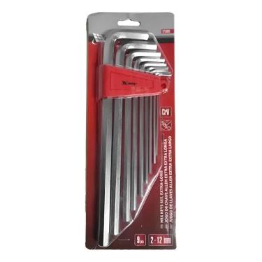 Imagem de Jogo De Chave Allen Extra Longo 2,0-12Mm 9Pcs Mtx