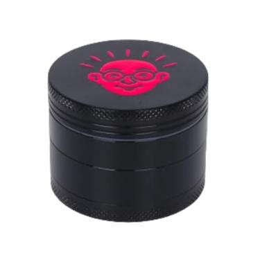 Imagem de Dichavador Bem Bolado 4 partes 5 cm Alumínio Preto