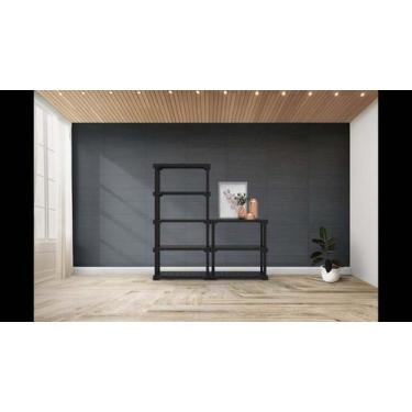 Imagem de Estante Poly Eco5 - 5 prateleiras preto - I'M IN HOME
