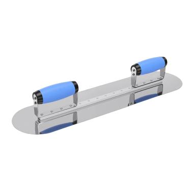Imagem de Fafeicy Espátula de Gesso Profissional Com Alça Dupla para Revestimentos de Piscina, Placa Grande de 20 Polegadas, Ferramenta de Concreto, Suave e Durável para Trabalhos Finos