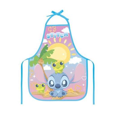 Imagem de Avental Escolar Infantil Stitch Kids em PVC DAC 5456
