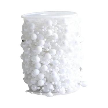 Imagem de Cadeia De Flores De Pérolas Artificiais De 10M Para Decoração De Árvor