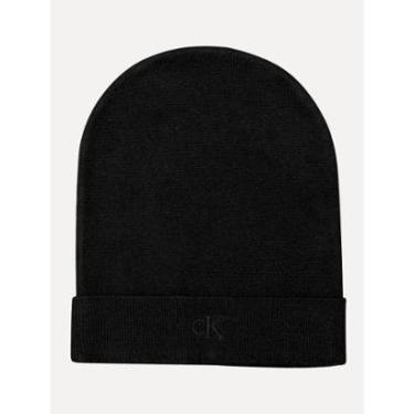 Imagem de Gorro/Touca Calvin Klein Jeans Masculino Bordado Preto-Masculino