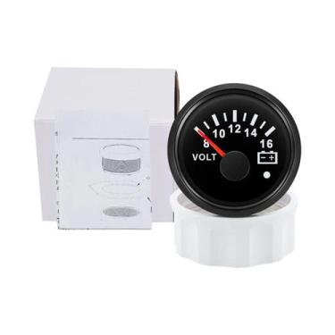 Imagem de Voltímetro Com Luz De Fundo De 7 Cores 8-32V, Luz De Alarme, Medidor D
