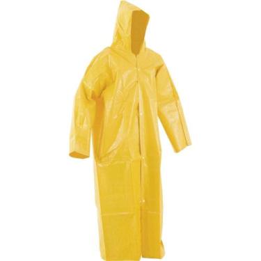 Imagem de Capa de Chuva, com Manga e Capuz, Amarela, Capseg