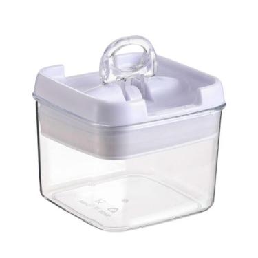 Imagem de Pote Hermético Quadrado 280ml com Tampa de Trava - Armazenamento Efici
