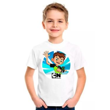 Imagem de Camiseta Desenho BEN10 Moda Infantil Roupa Criança 01, Modelo 06, 16