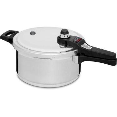Imagem de Panela de Pressão Eterna 4,5 Polida Litros - Nigro, 4,5L, Prata