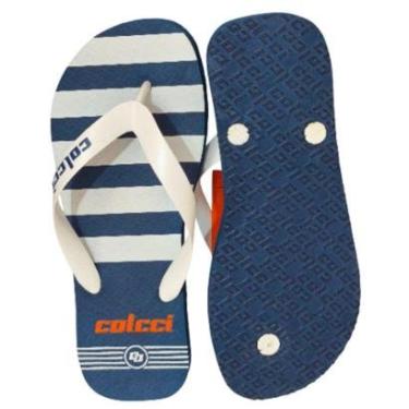 Imagem de Chinelo Colcci Masculino Listrado Azul-Masculino