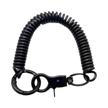 Imagem de Porta-Cartão De Identificação Retrátil Colorido Com Fecho Lagosta, Cha