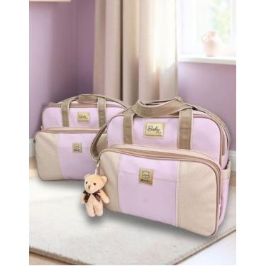 Imagem de Kit Bolsas Maternidade Bebê Enxoval + Trocador Miellu - Linha Deluxe C