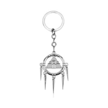 Imagem de Chaveiro 3D Pirâmide Milenar Yu-Gi-Oh, Pingente De Bloco De Montar, Ac