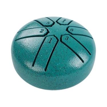 Imagem de Tambor De Língua De Aço De 3 Polegadas E 6 Notas Com Efeito Chuva Para