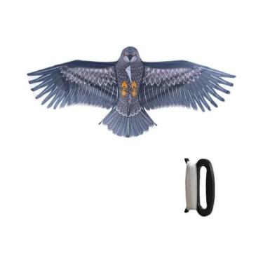 Imagem de Pipa Gigante Águia De 2m Com Corda De 100m YongJian, Brinquedo De Pano