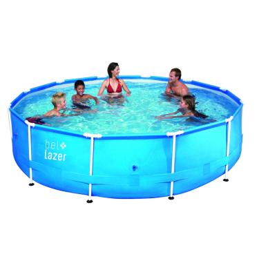 Imagem de Piscina armação 7000 litros 3,66 x 0,76 metros - Bel Lazer