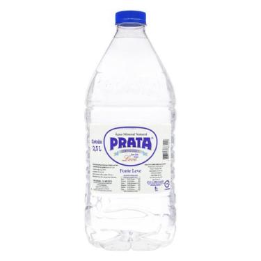 Imagem de Água Mineral Sem Gás Prata 2.5l